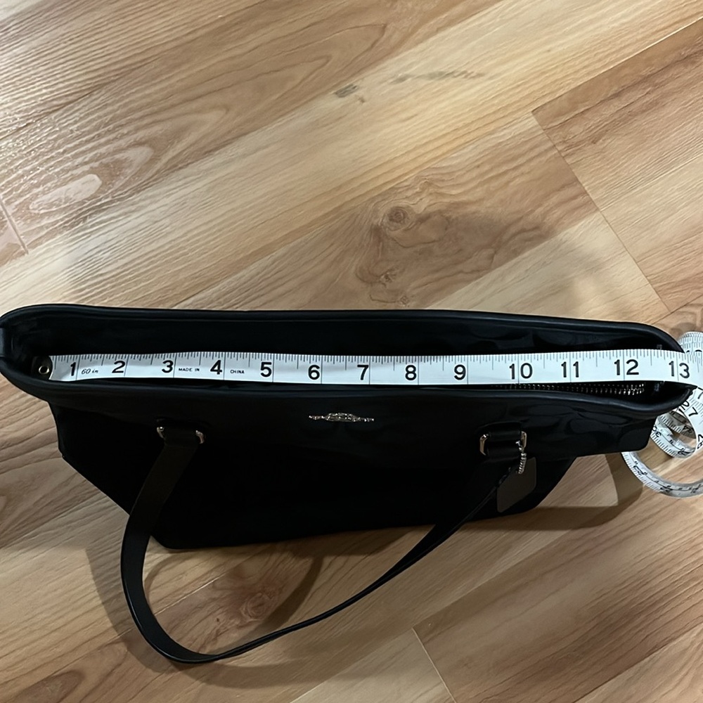 Coach Black Signature Tote Bag - Picture 13 of 13